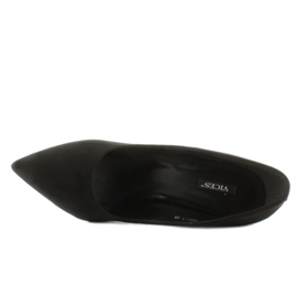 Elegant pumps with original heels black 2