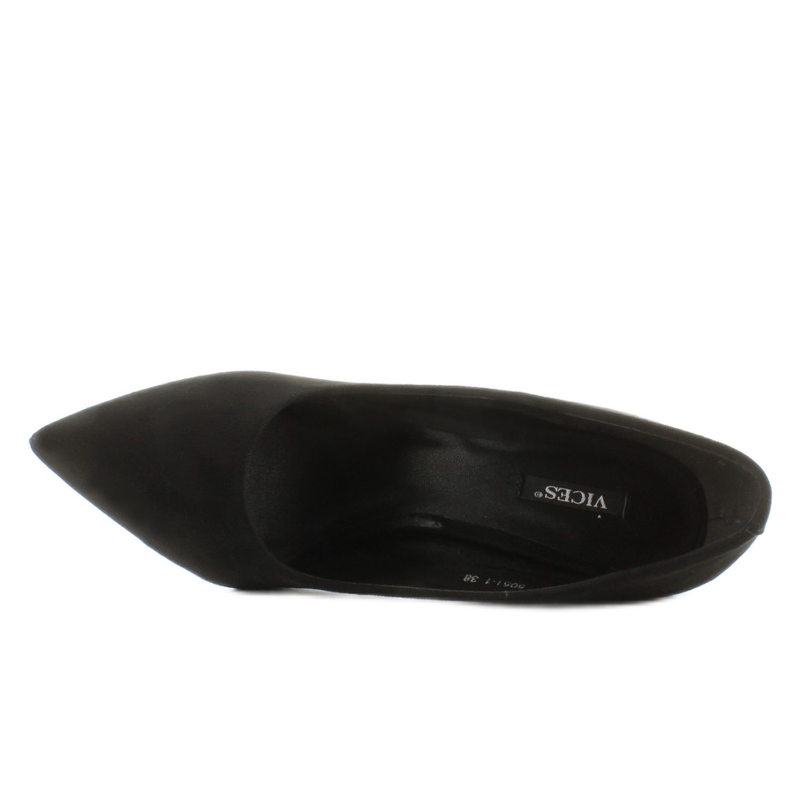 Elegant pumps with original heels black 2