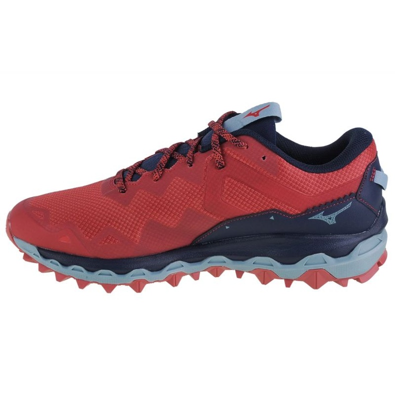 Mizuno Wave Mujin 9 M J1GJ227003 shoes red 1