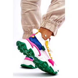 Seastar Women's Slip-On Sock Sneakers, White and Green 3 Seastar Women's Slip-On Sock Sneakers, White and Green 3