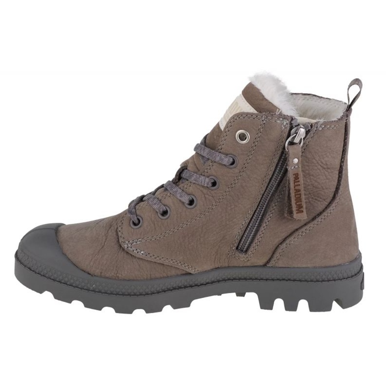Palladium Pampa Hi Zip Wl 95982-055-M shoes grey 1