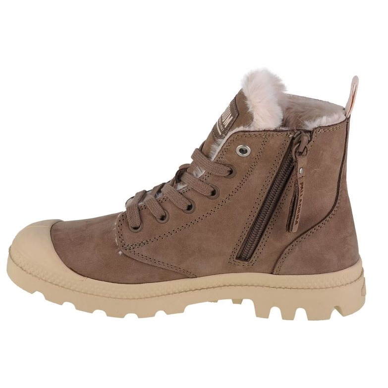 Palladium Pampa Hi Zip Wl 95982-212-M shoes brown 1 Palladium Pampa Hi Zip Wl 95982-212-M shoes brown 1