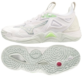 Mizuno Wave Momentum 3 W V1GC231235 volleyball shoes white 1