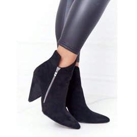 Asymmetrical Boots On High Heel Lu Boo Black 3