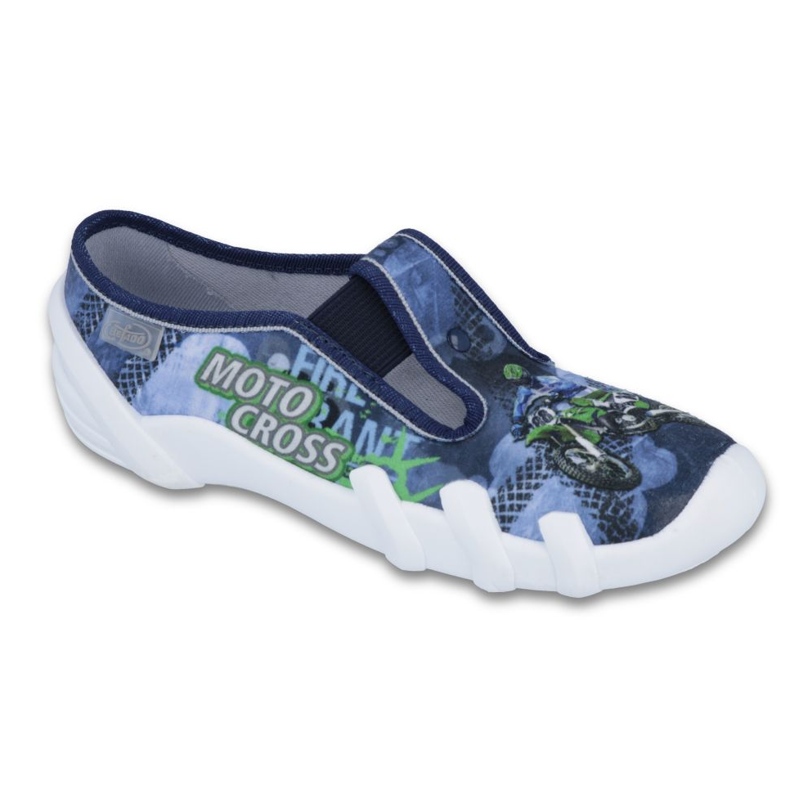 Befado children's shoes 290Y170 white blue 1 Befado children's shoes 290Y170 white blue 1
