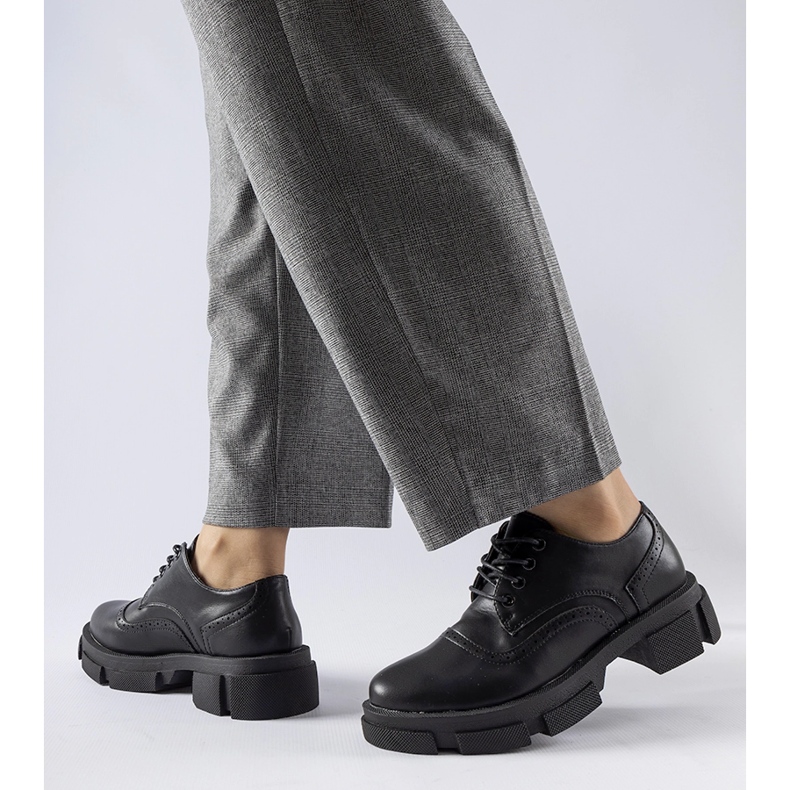 Piazzetta black lace-up shoes 1