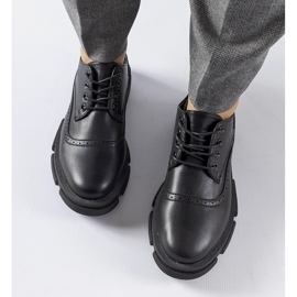 Piazzetta black lace-up shoes 2