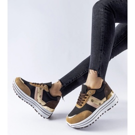 Brown Provinciale platform sneakers 1