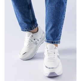 White Provinciale platform sneakers 1