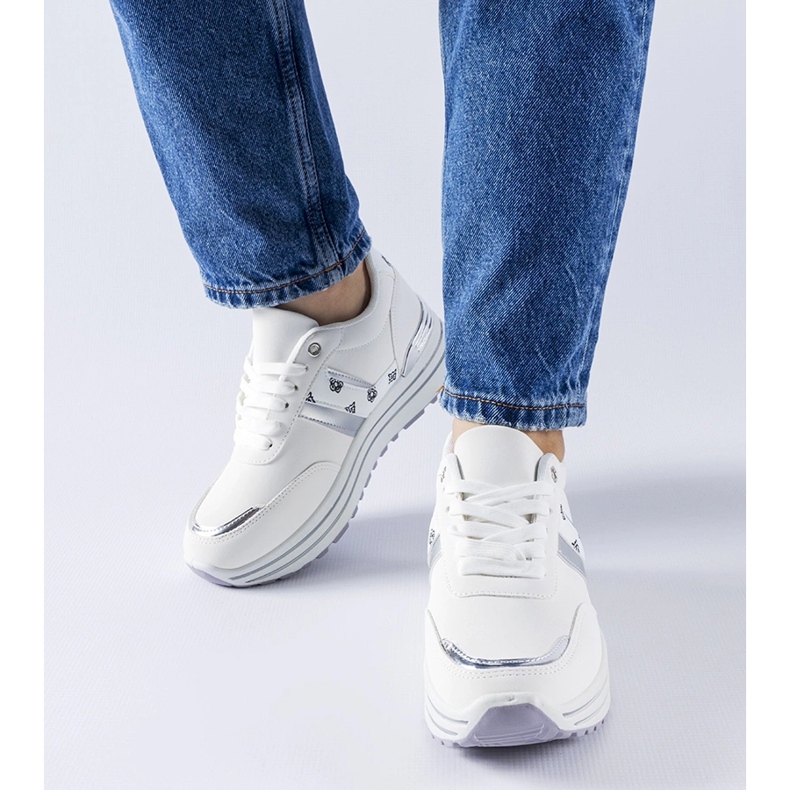 White Provinciale platform sneakers 1