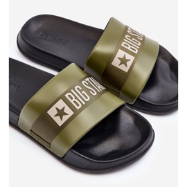 Men's Classic Flip-Flops Big Star LL174458 Khaki green 1 Men's Classic Flip-Flops Big Star LL174458 Khaki green 1