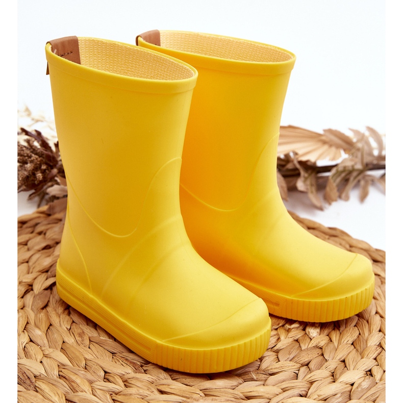 Lemigo Children's Wellington boots Wave Gokids 979 Yellow 2