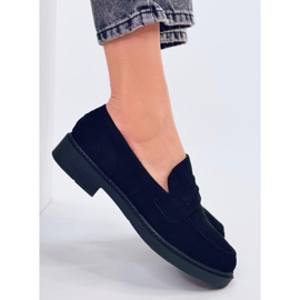 Antye Black women's suede moccasins 2 Antye Black women's suede moccasins 2