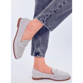 Dorry Gray women's moccasins grey 1