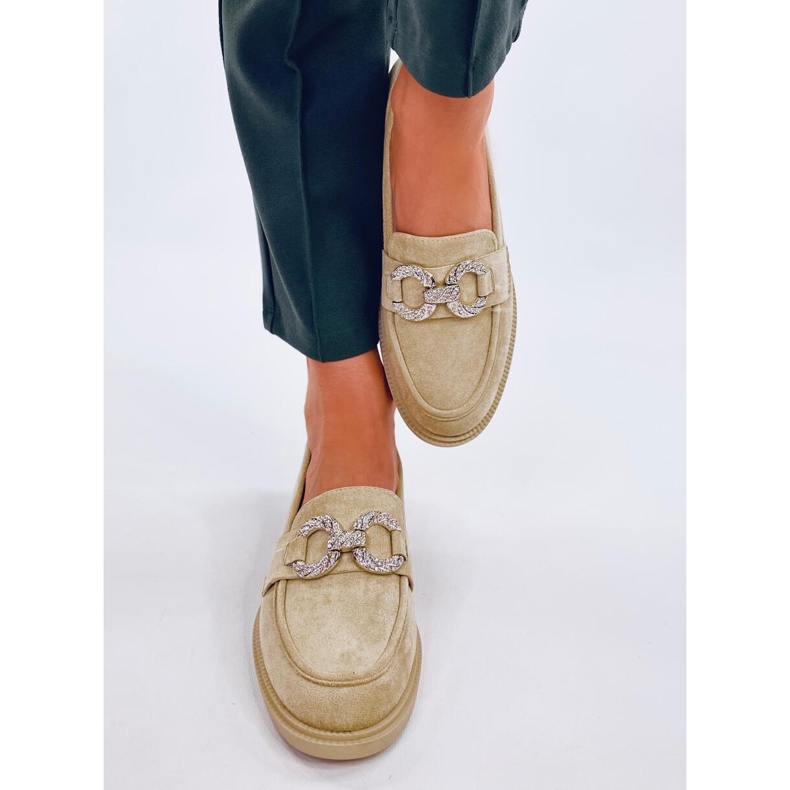 Classic Daimer Green suede moccasins 1