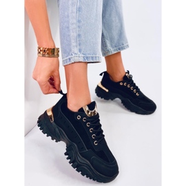 Jankei Black women's sports shoes 1