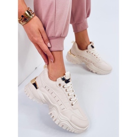 Jankei Beige women's sports shoes 2