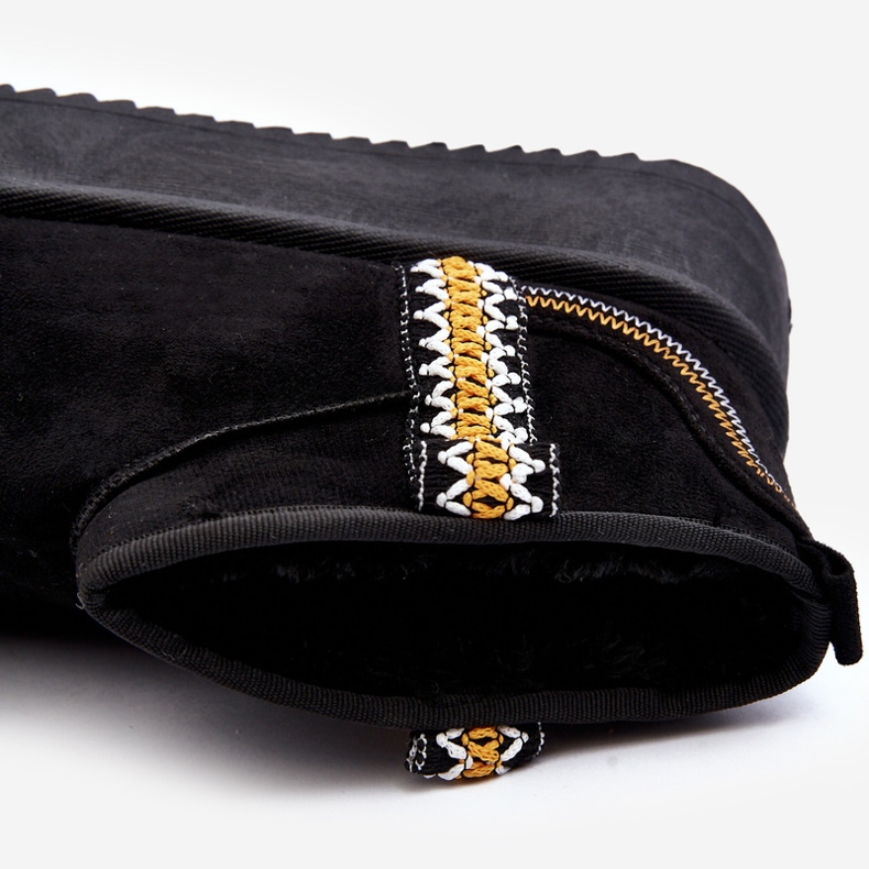 Platform Snow Boots With Black Udra Pattern 1