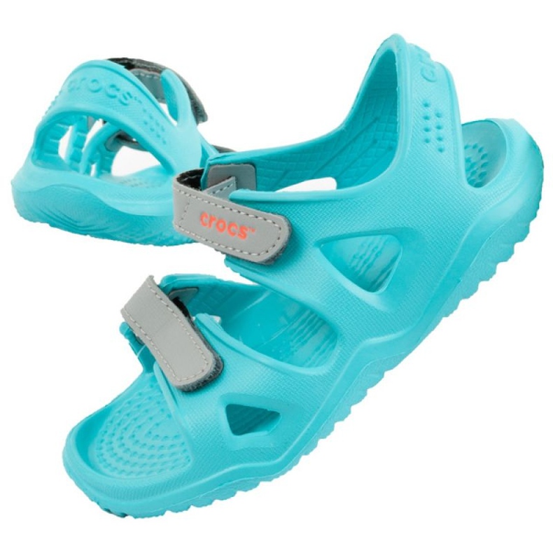 Crocs Swiftwater Jr 204988-40M sandals blue 1