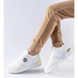 White Almenno sports sneakers 1