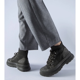 Green high-top fabric sneakers by Casalma 1