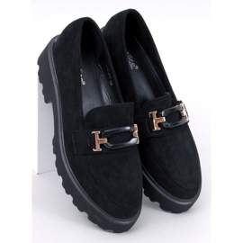 Ralfes Black women's suede moccasins 1