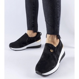 Black Vitale wedge slip-on sneakers 1 Black Vitale wedge slip-on sneakers 1