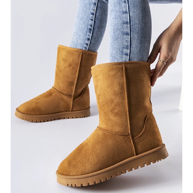 Brown insulated classic Ireneo snow boots 1