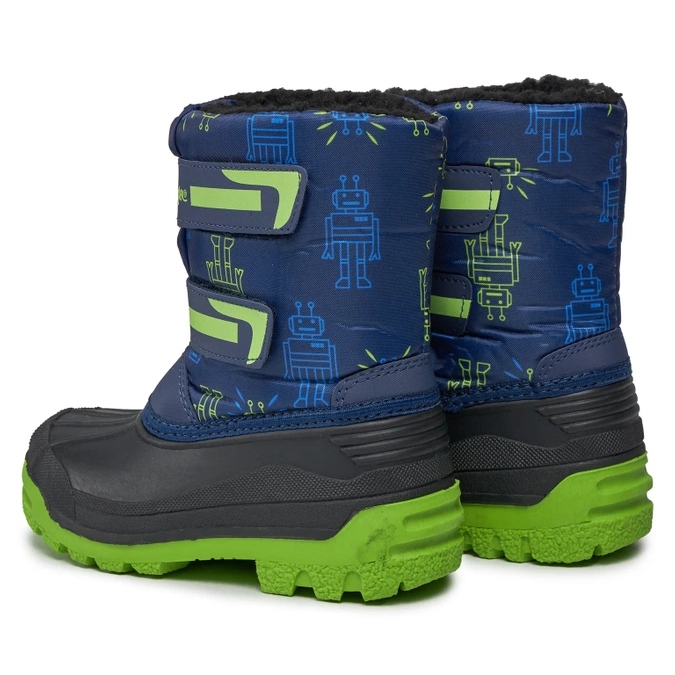 Black Lee Cooper LCJ-23-44-2006K NAVY/FUCHSIA snow boots 2