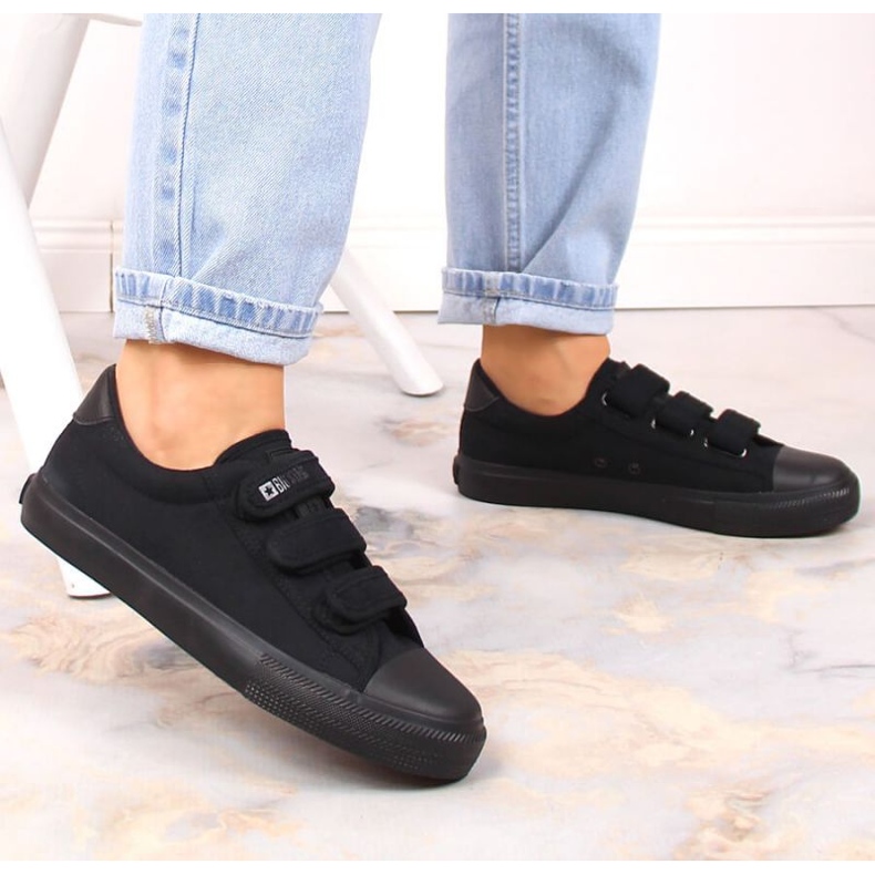 Big Star W INT1842D Velcro sneakers, black 2 Big Star W INT1842D Velcro sneakers, black 2