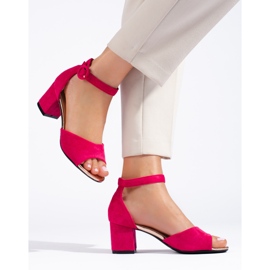 Vinceza casual sandals purple 1