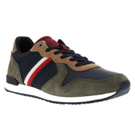 Tommy Hilfiger Iconic Runner Mix M shoes FM0FM04282 multicolored 1