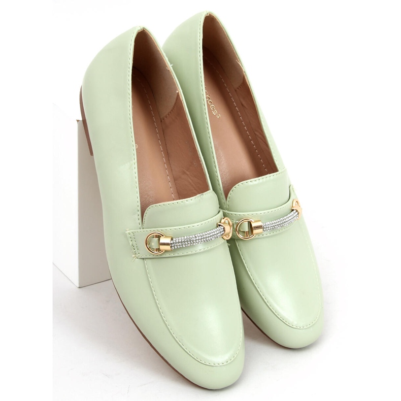 Women's Gessa Green loafers 1