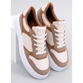 Brewer Khaki panda women's sneakers beige 1