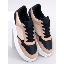 Panda women's sneakers Brewer BLACK/KHAKI 1
