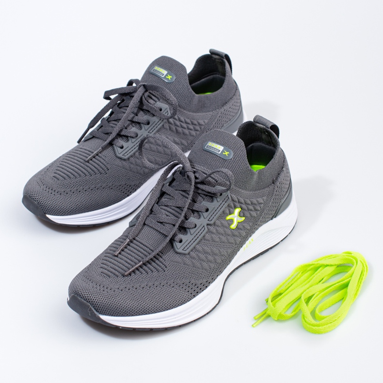 I-CAX Comfortable Sports Sneakers grey 1