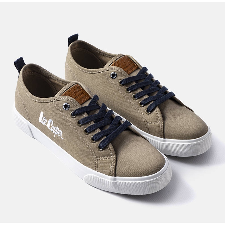 Lee Cooper LCW-23-31-1819M brown sneakers 1 Lee Cooper LCW-23-31-1819M brown sneakers 1