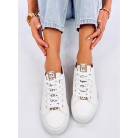 Monae Champagne women's sneakers white 1