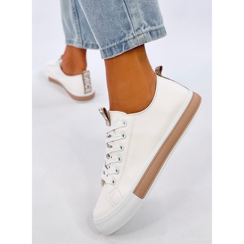 Monae Champagne women's sneakers white 2