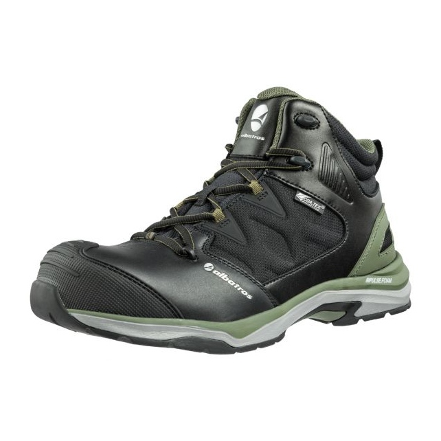 Bata Industrials Ultratrail Olive Xtx Mid M MLI-S34B1 shoes black 1