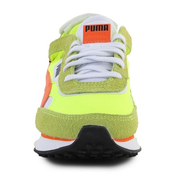 Puma future rider cut-out vintage shoes W 384861-01 yellow 1