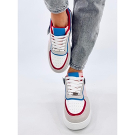 Adames Red colorful sneakers 1