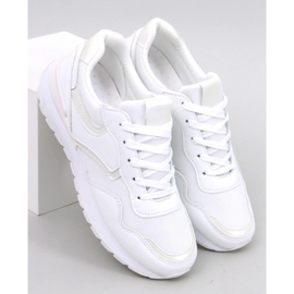 Women's iridescent Navar White sneakers 1