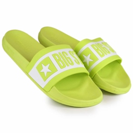 Big Star W flip-flops LL274742 yellow 1