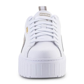 Puma Mayze Lth platform W shoes 381983-02 white 1