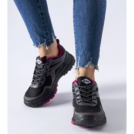 Black Lee Cooper LCJ-22-01-1370L sneakers 2 Black Lee Cooper LCJ-22-01-1370L sneakers 2