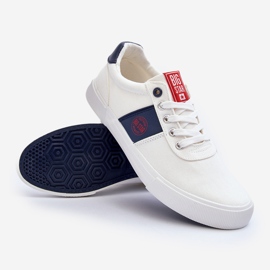 Men's Fabric Sneakers Big Star JJ174253 White 1 Men's Fabric Sneakers Big Star JJ174253 White 1