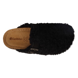 Inblu women's slippers 155D147 black 3