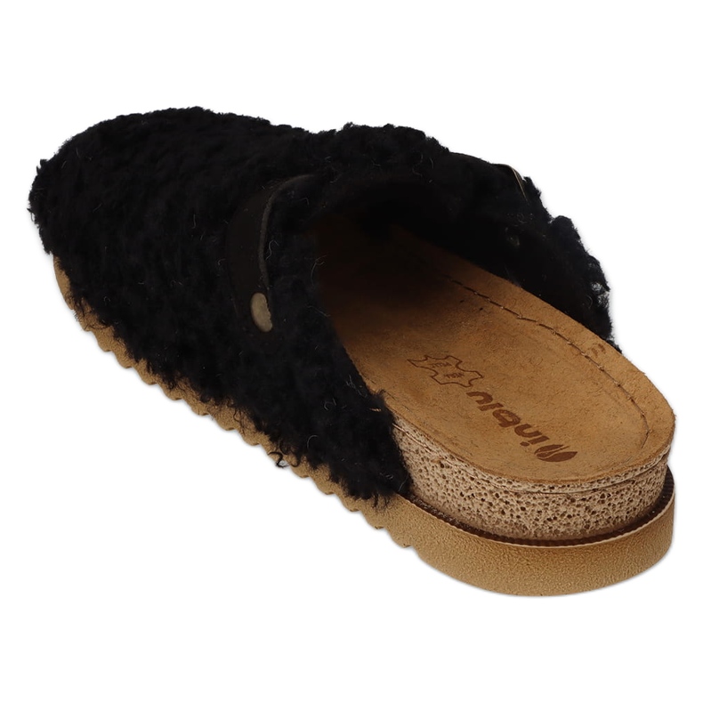 Inblu women's slippers 155D147 black 2