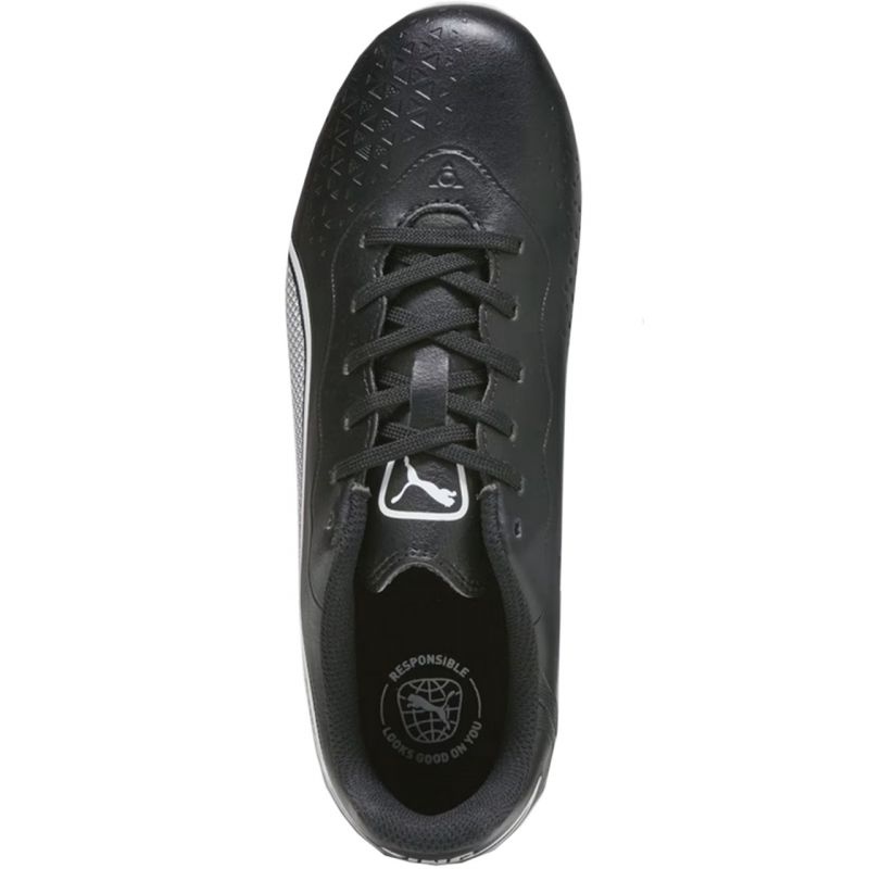 Puma King Match FG AG Jr 107573 01 football shoes black KeeShoes